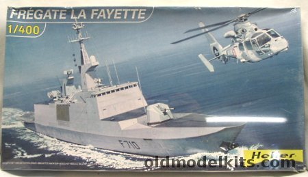 Heller 1/400 La Fayette Guided Missile Frigate, 81035 plastic model kit